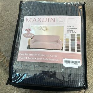 1 piece sofa slipcover NEW, fits 72 to 92 inches wide sofa